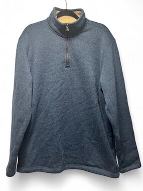 Arrow USA 1851 sherpa-lined quarter-zip pullover